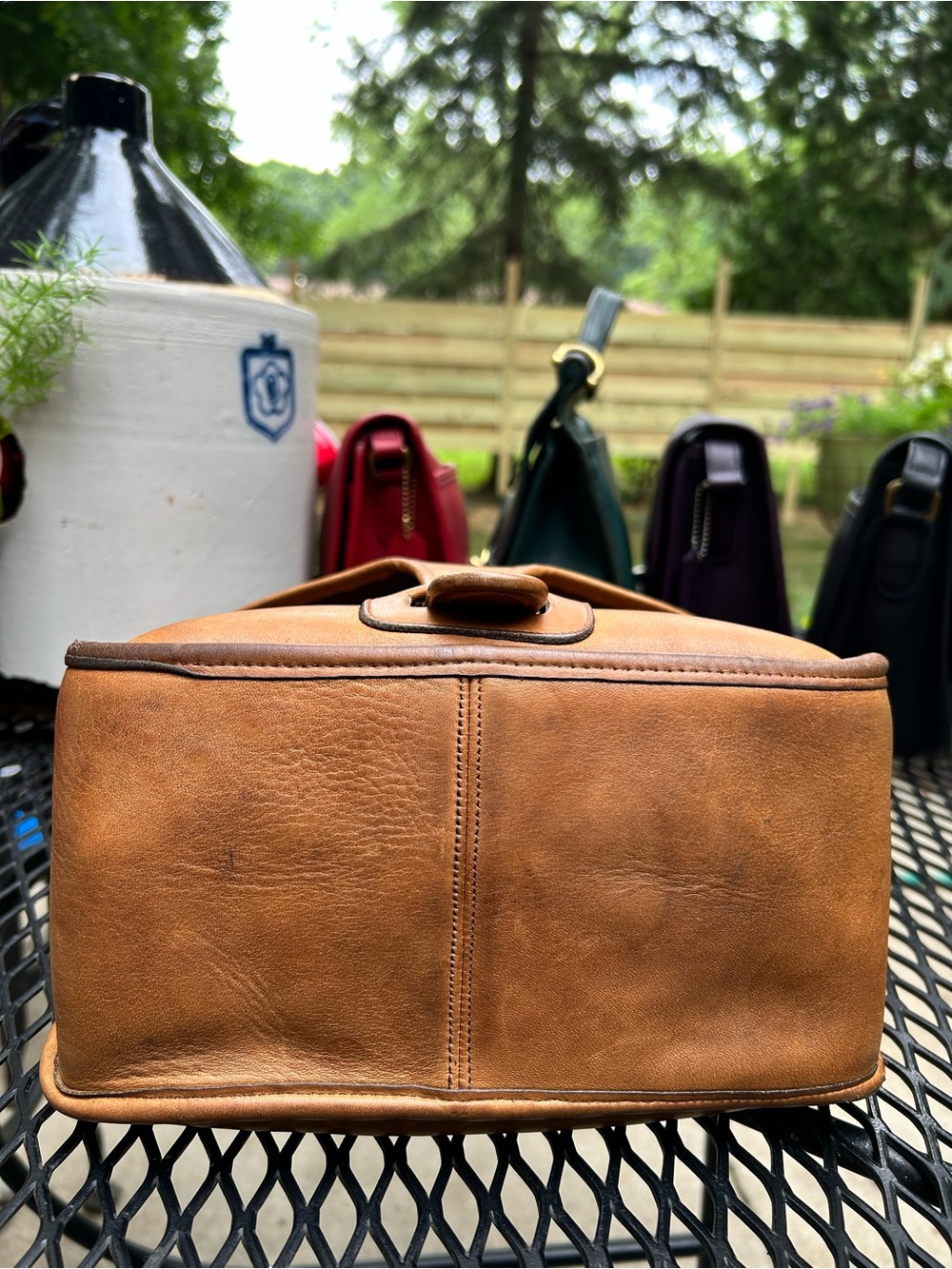 Coach Vintage NYC Courier Shoulder Bag in Saddle - Picture 5 of 16